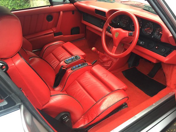 Typical Special Wishes Interior of a 911 flachbau